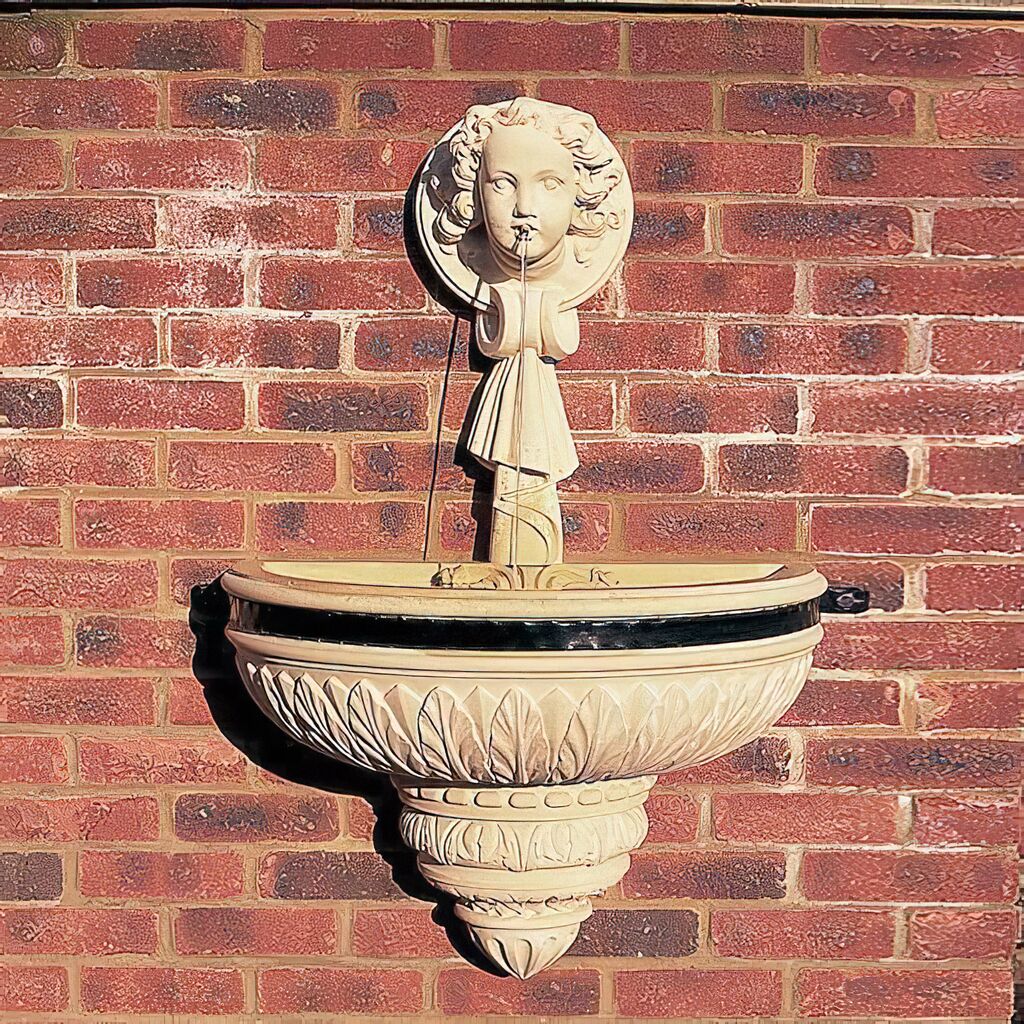  Antik Wandbrunnen Aus Stein - Walcot Hall