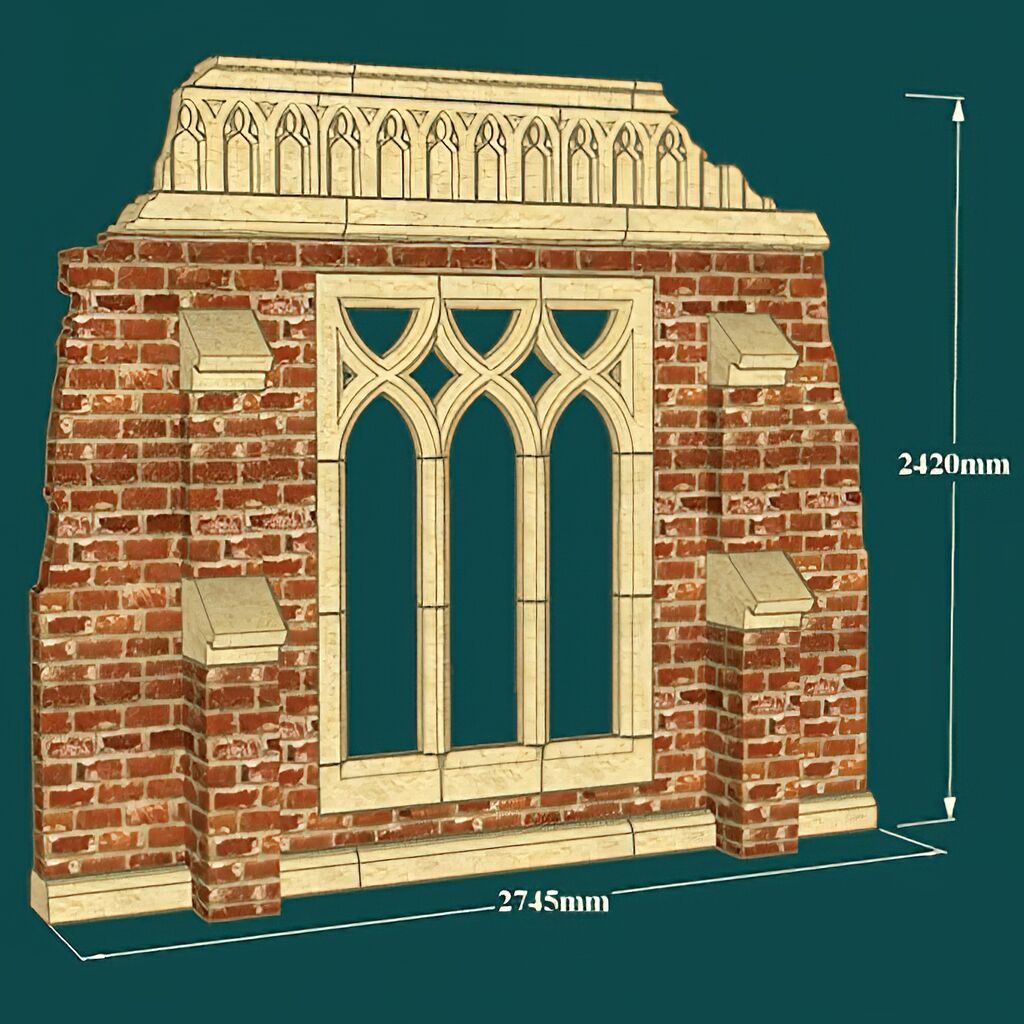  Antike Deko Garten Ruine - Newcastle Cloister