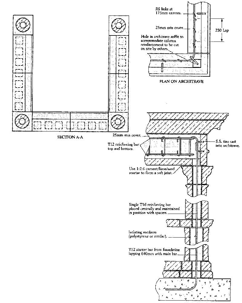  Antiker Garten Pavillon Aus Stein - Rechteckig
