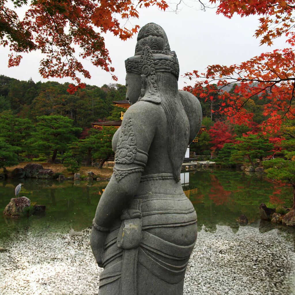  Asiatische Götter Garten Skulptur - Makoto