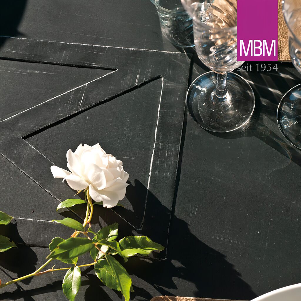  Ausziehtisch Aus Schmiedeeisen - 180/240x100cm - MBM - Ausziehtisch Medici