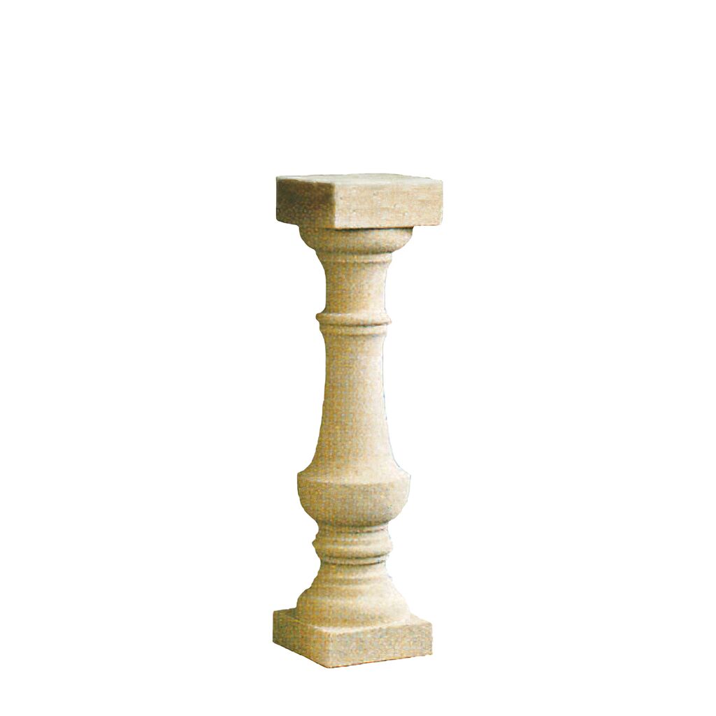  Balustrade Mit Kegelartigen Balustersäulen Aus Steinguss - Nangan