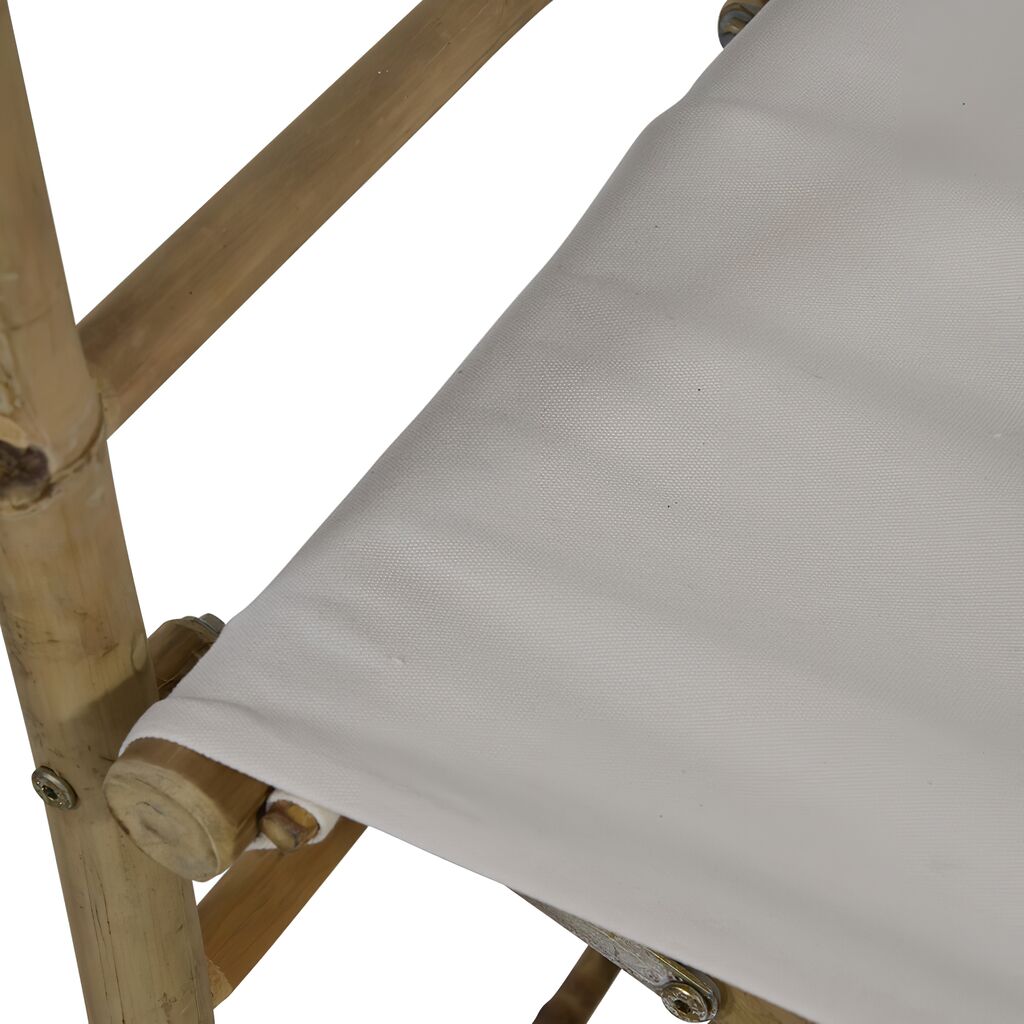  Bambusholz Regiestuhl Mit Armlehnen - Regiestuhl Bambana