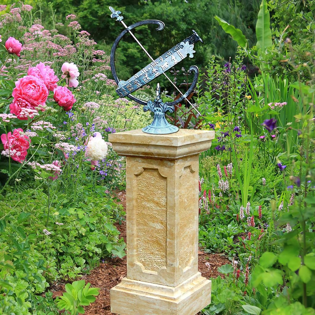  Bausatz Deko Sonnenuhr Mit Säule - Da Vinci