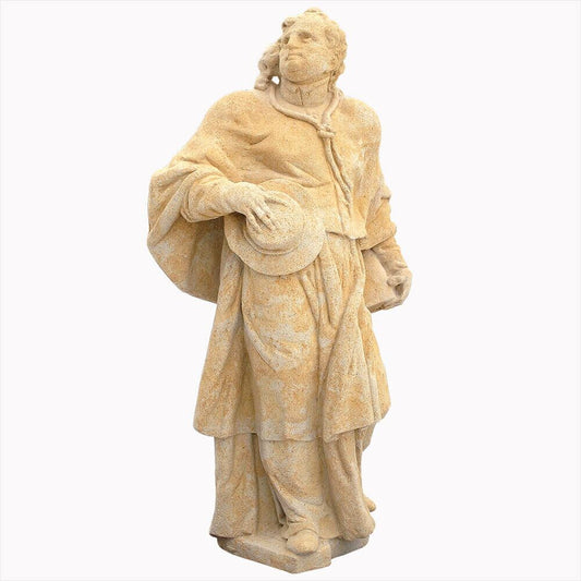  Besondere Skulptur Mann Aus Steinguss - Meluro