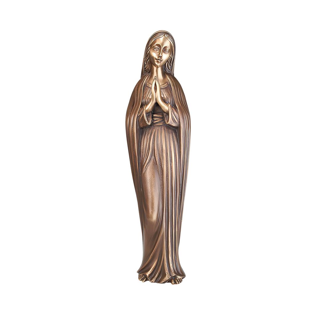  Betende Madonna Bronzestatue - Wetterfest - Madonna Dolores
