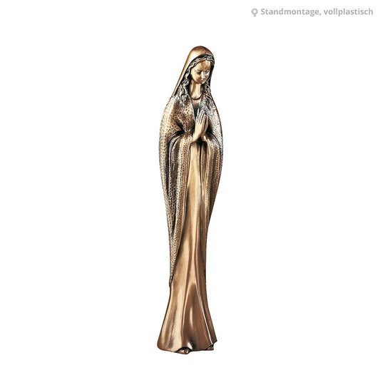  Betende Madonna Gartenskulptur Aus Messing - Madonna Precari