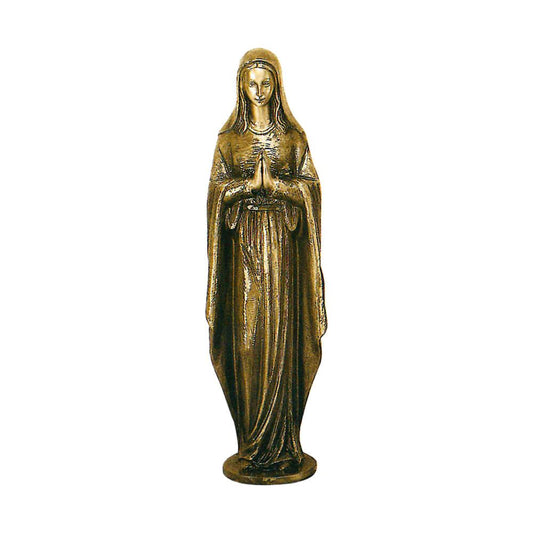  Betende Maria Als Große Bronze Standfigur Für Den Garten - Maria Tamra