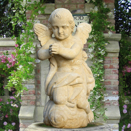  Betender Engel Steinskulptur - Camael