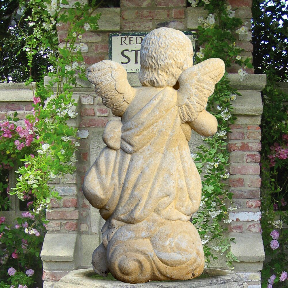  Betender Engel Steinskulptur - Camael