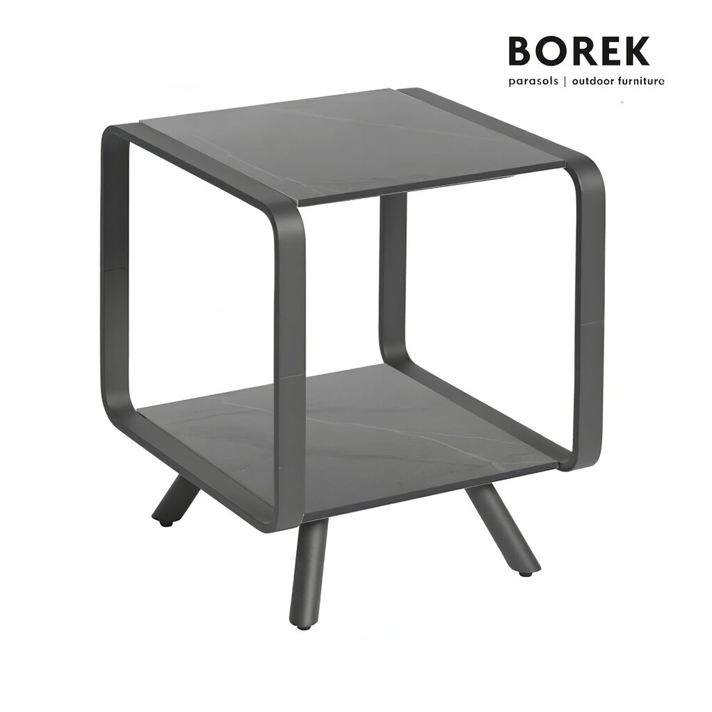  Borek Beistelltisch Aus Aluminium & Dekton - Beistelltisch Double O