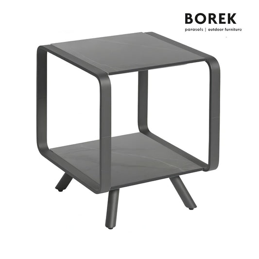  Borek Beistelltisch Aus Aluminium & Dekton - Beistelltisch Double O