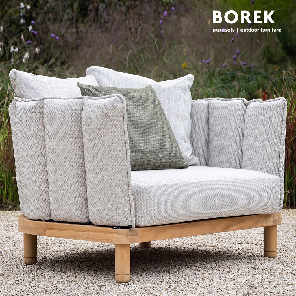  Borek Garten Loungesessel Inklusive Sitz- Und Dekokissen - Verschiedene Farben - Softline Loungechair