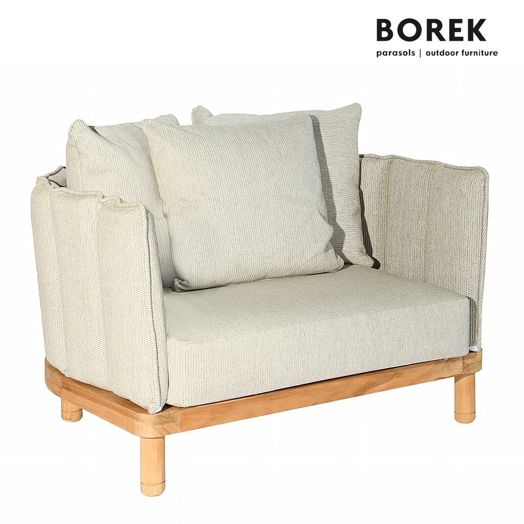  Borek Garten Loungesessel Inklusive Sitz- Und Dekokissen - Verschiedene Farben - Softline Loungechair