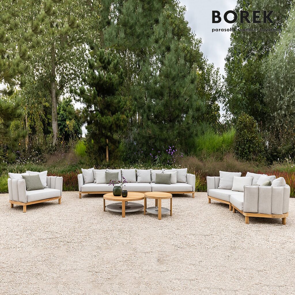  Borek Garten Loungesessel Inklusive Sitz- Und Dekokissen - Verschiedene Farben - Softline Loungechair