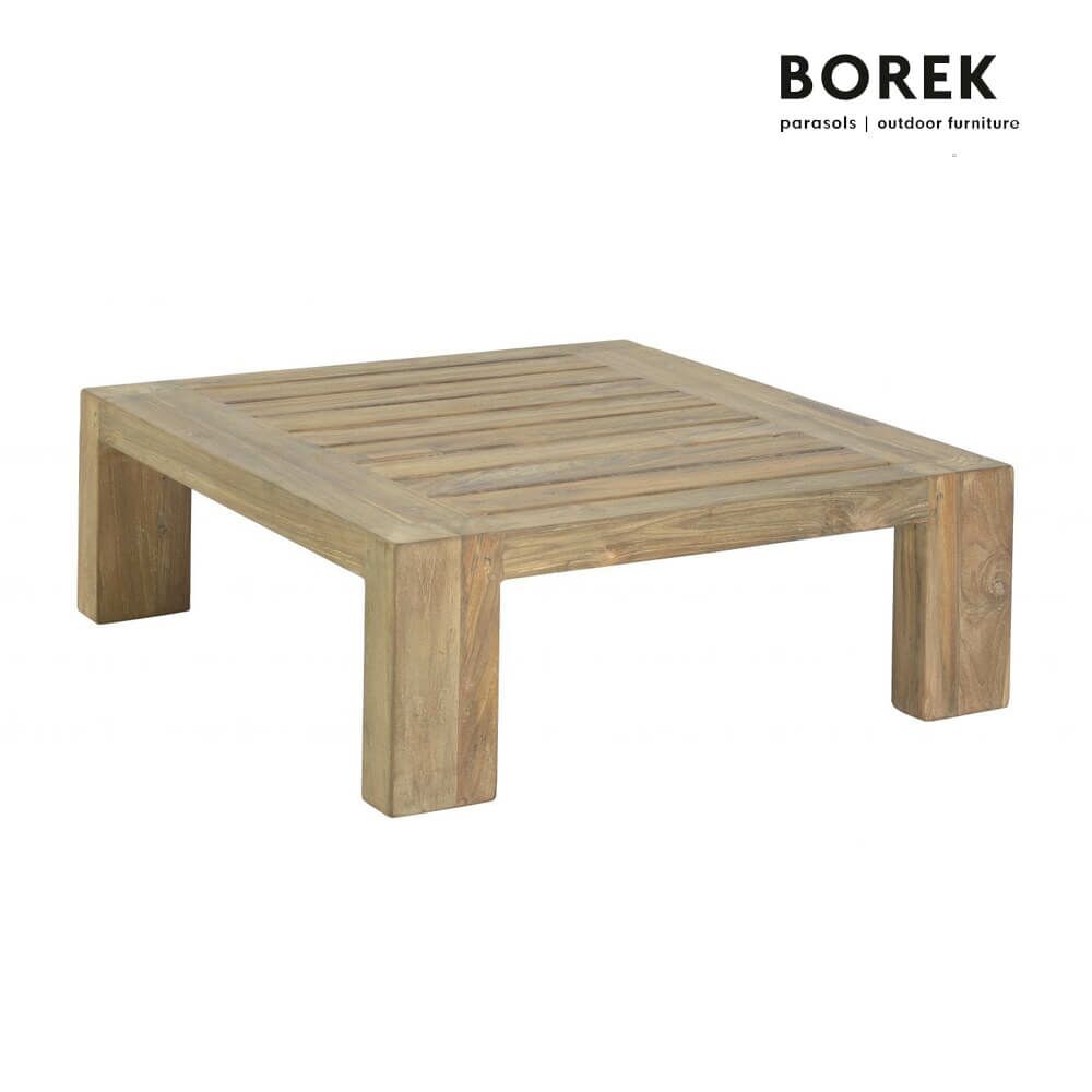 Borek Holz Loungetisch 89cm - Quadratisch - Loungetisch Cadiz