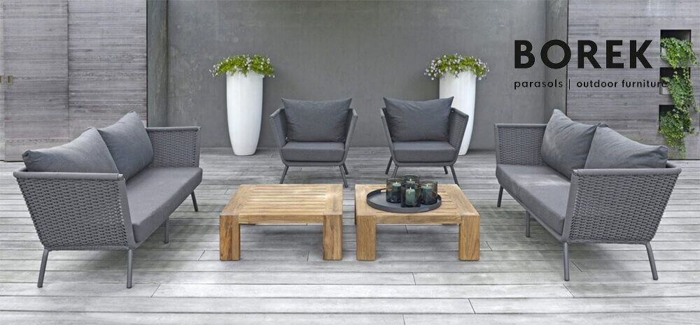  Borek Holz Loungetisch 89cm - Quadratisch - Loungetisch Cadiz