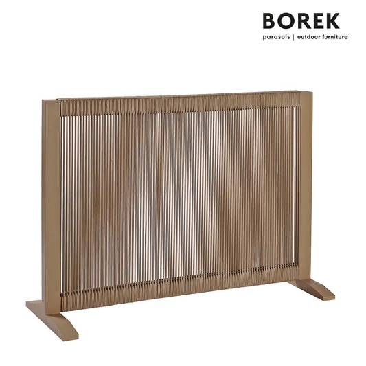  Borek Raumteiler - Aluminium - Beige - Modern - Paravent - Ponza Raumteiler