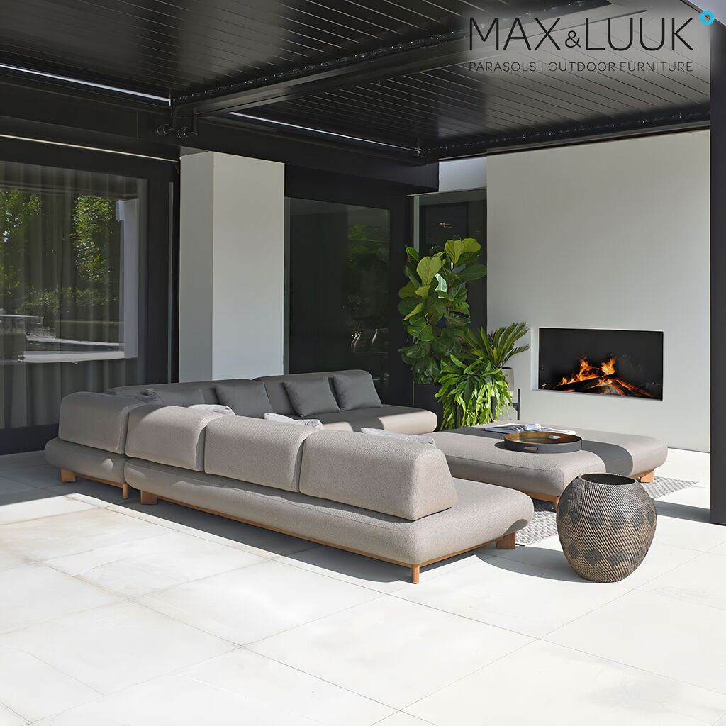 Braune Rückenlehne Für Max & Luuk Loungemodule Liam - Liam Rückenlehne