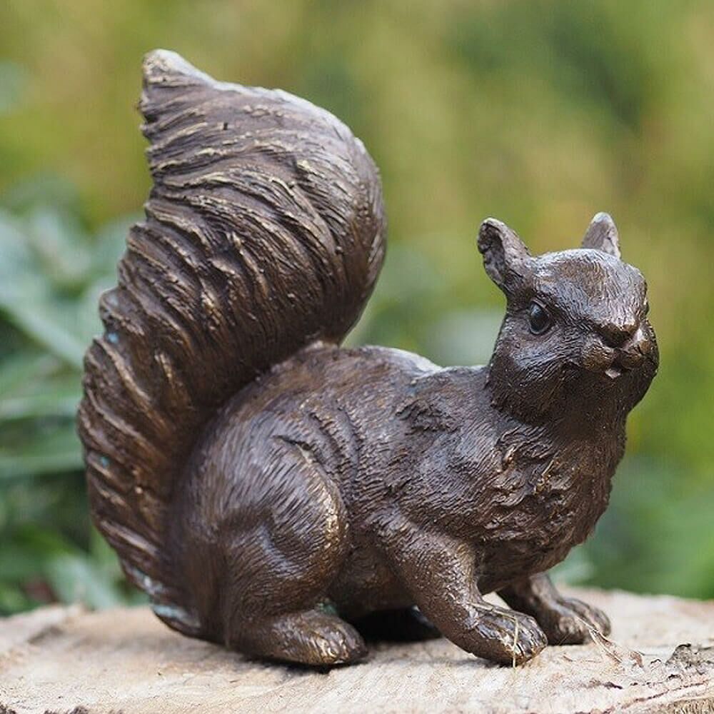  Braunes Eichhörnchen Aus Bronze - Hörnchen Mio