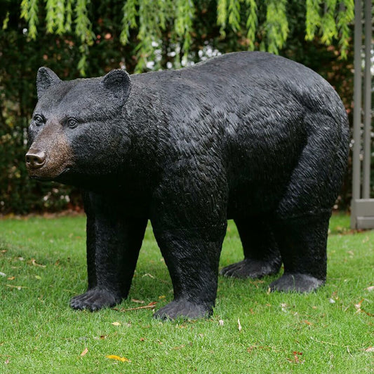  Bronze Tierfigur Für Den Garten - Bärenskulptur - Bär Gruni