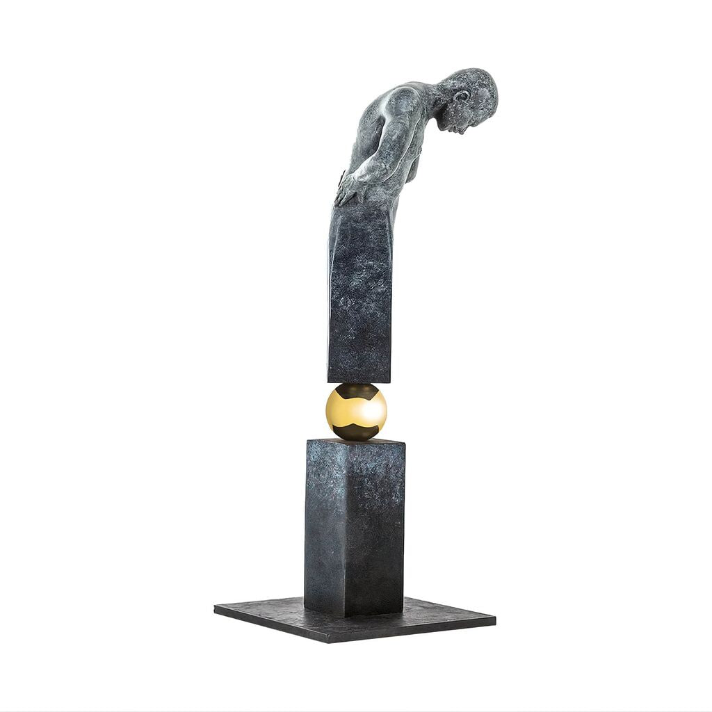  Bronzebüste Balance Aus Limitierter Künstleredition - That Is The Question
