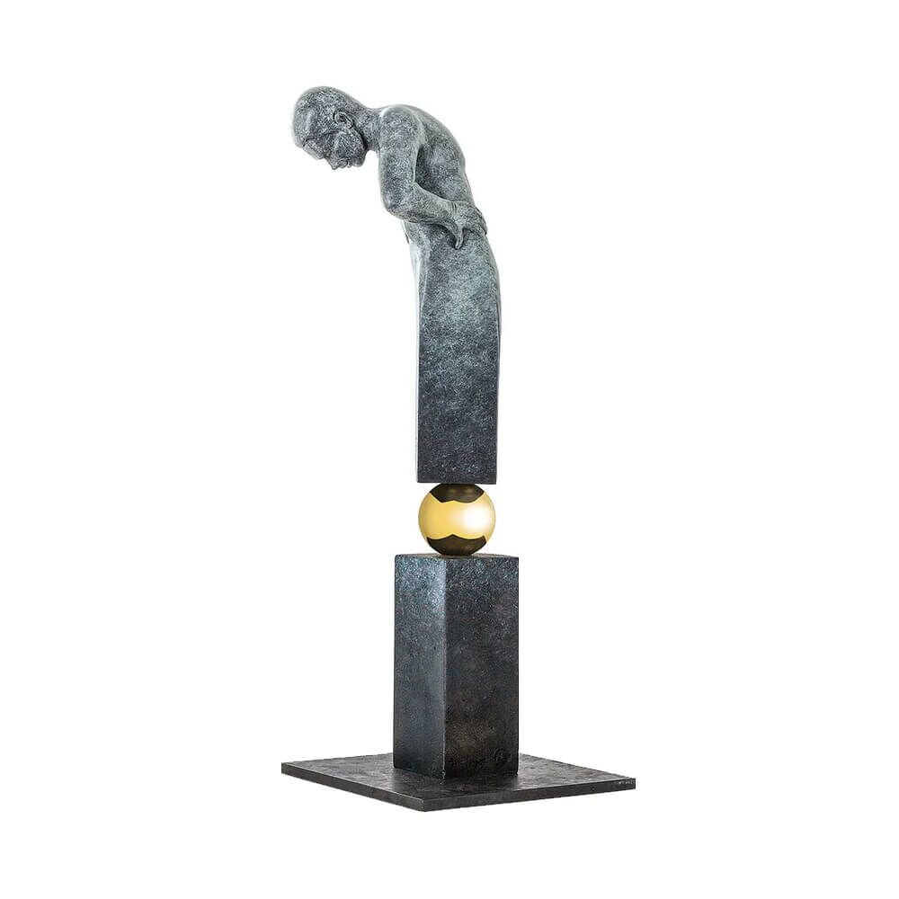  Bronzebüste Balance Aus Limitierter Künstleredition - That Is The Question