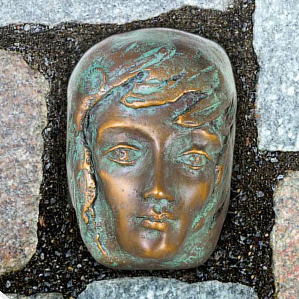  Bronzereliefs 2er Set Aus Limitierter Künstlerauflage - Set Wegbegleiter II