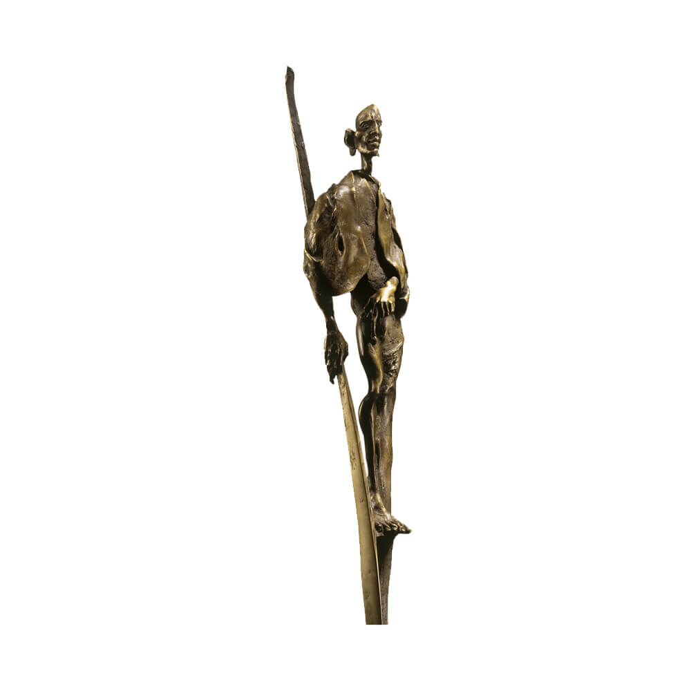  Bronzeskulptur Nach Dem Vorbild Der Insel Pitt Island - Dort, Wo Der Morgen Beginnt