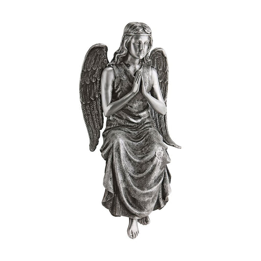  Bronzestatue - Betender Engel Zum Hinsetzen - Engel Donna