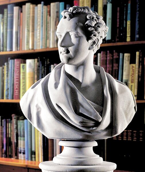  Büste Aus Steinguss - Lord Byron