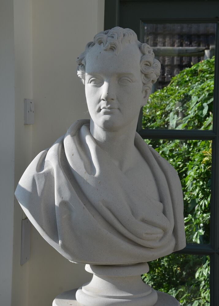  Büste Aus Steinguss - Lord Byron