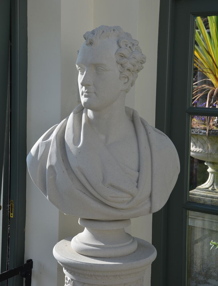  Büste Aus Steinguss - Lord Byron