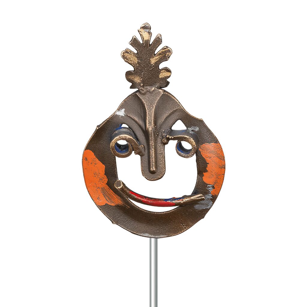  Bunte Maske - Bronzeplastik Limitierte Auflage - Maske 1
