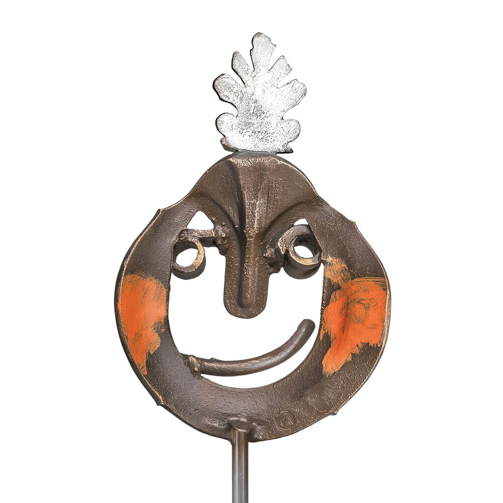  Bunte Maske - Bronzeplastik Limitierte Auflage - Maske 1