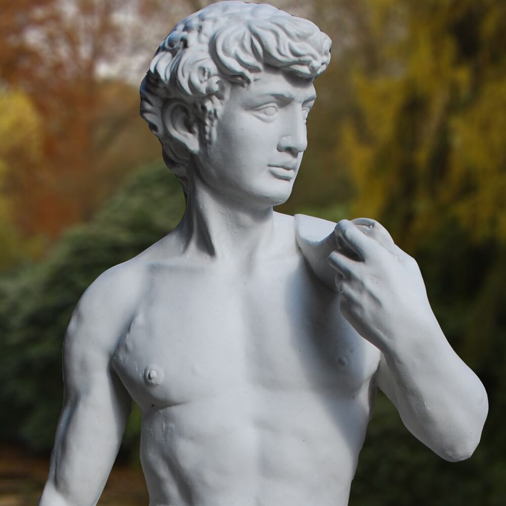  David - Michelangelo Statue Aus Stein