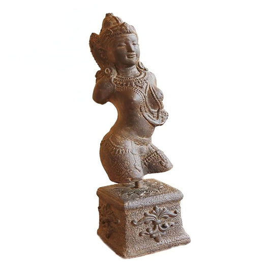  Deko Figur Torso Mit Frau Aus Antik Steinguss
