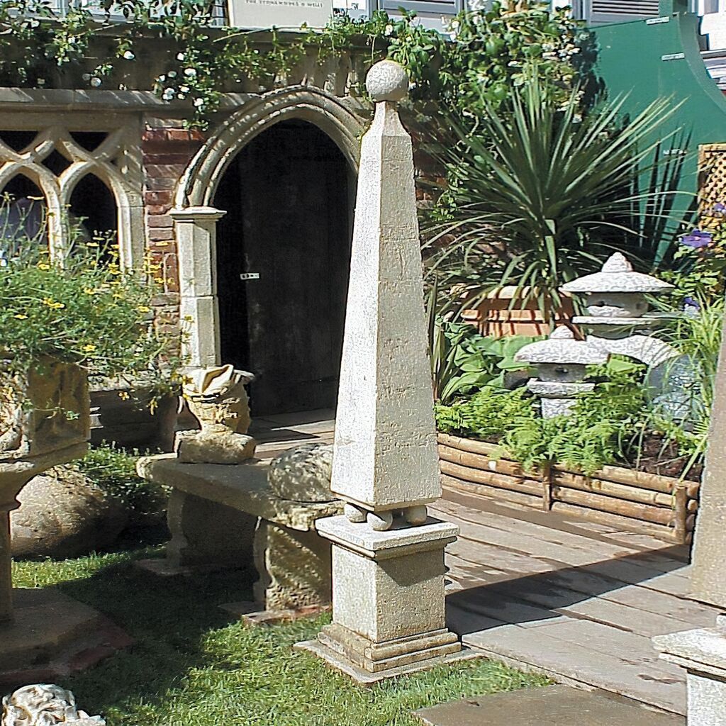  Deko Garten Obelisk Aus Stein - Horus