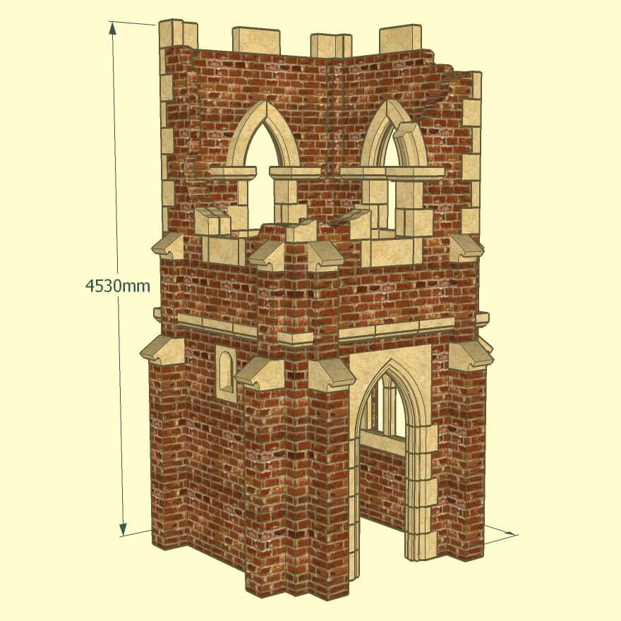  Deko Garten Ruine Mit Kirchturm - Ashill Church