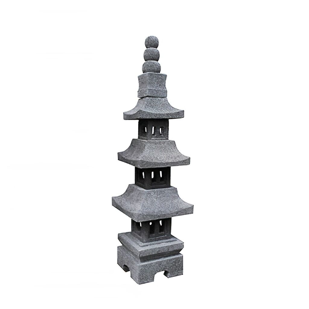  Deko Japan Garten Lampe Als Naturstein Unikat - Masahiro