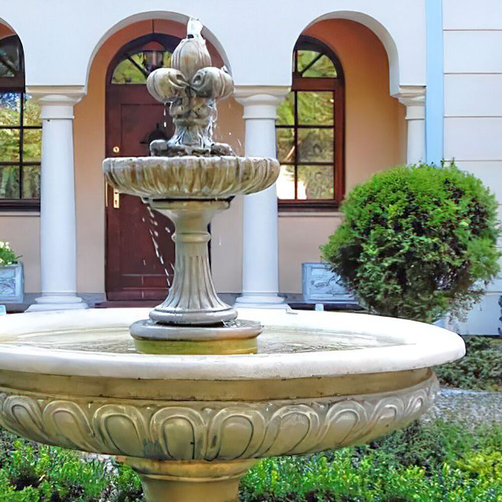  Dekorativer Springbrunnen Aus Steinguss Für Den Garten - Gianluca