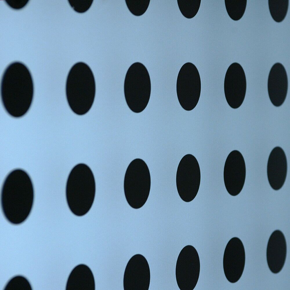  Design Briefkasten Mit Schwarzen Punkten - Edelstahl & Glas - Ares