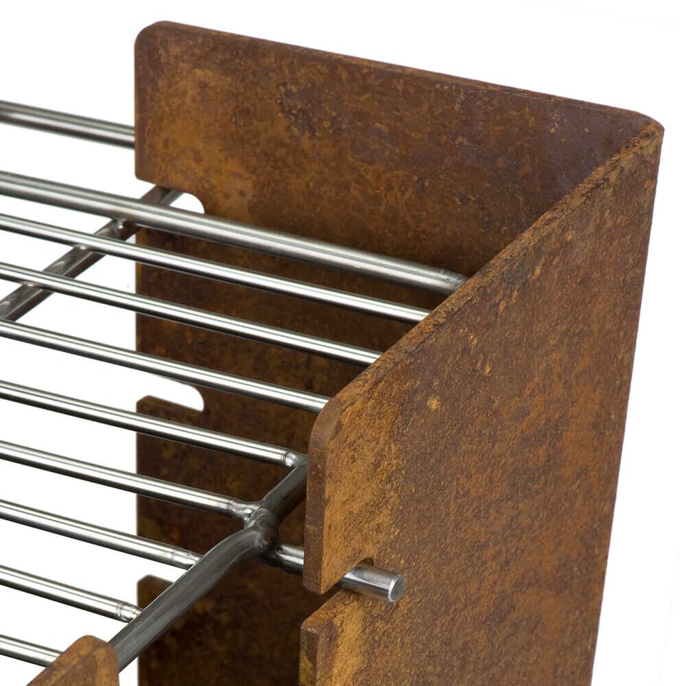  Design Feuerschale Aus Stahl Optional Mit Grillrost - Rhea