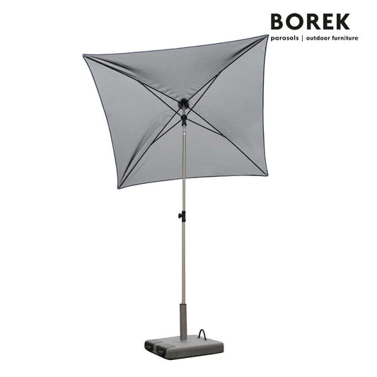  Design Sonnenschirm - Höhenverstellbar & Neigbar - Metall Rahmen - Wetterfest - Borek - Verona Sonnenschirm