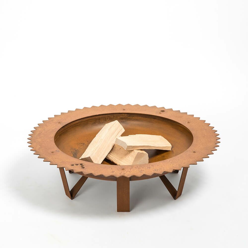  Design Stahl Feuerschale Optional Mit Grillrost - Themis