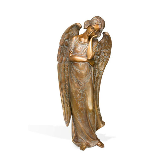  Designer Bronze Engelstatue - Limitierte Auflage - Angelo Grave