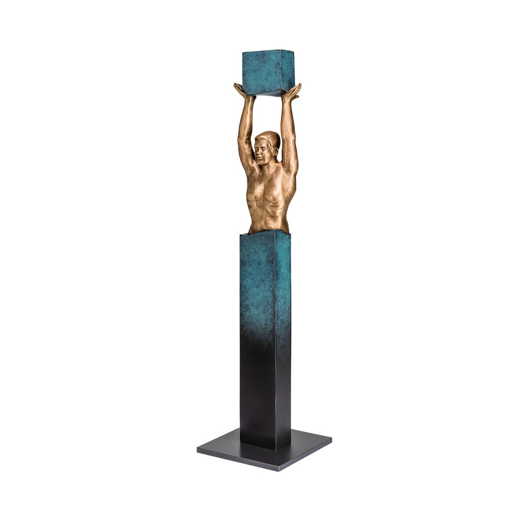  Designer Mann Bronzebüste Im Modernen Design - Yes, I Can