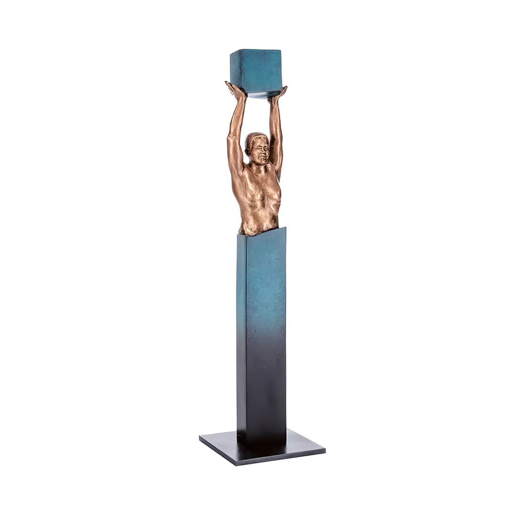  Designer Mann Bronzebüste Im Modernen Design - Yes, I Can