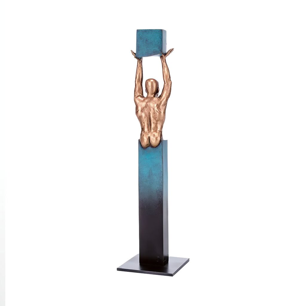  Designer Mann Bronzebüste Im Modernen Design - Yes, I Can