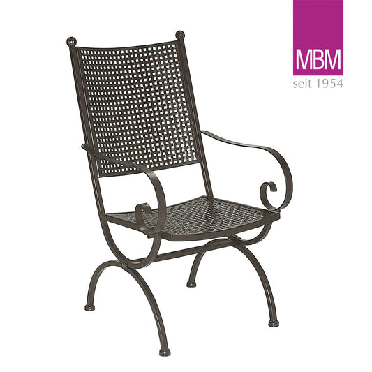  Designer-Sessel Für Garten - MBM - Metall/Eisen - Dunkel - Sessel Romeo Elegance
